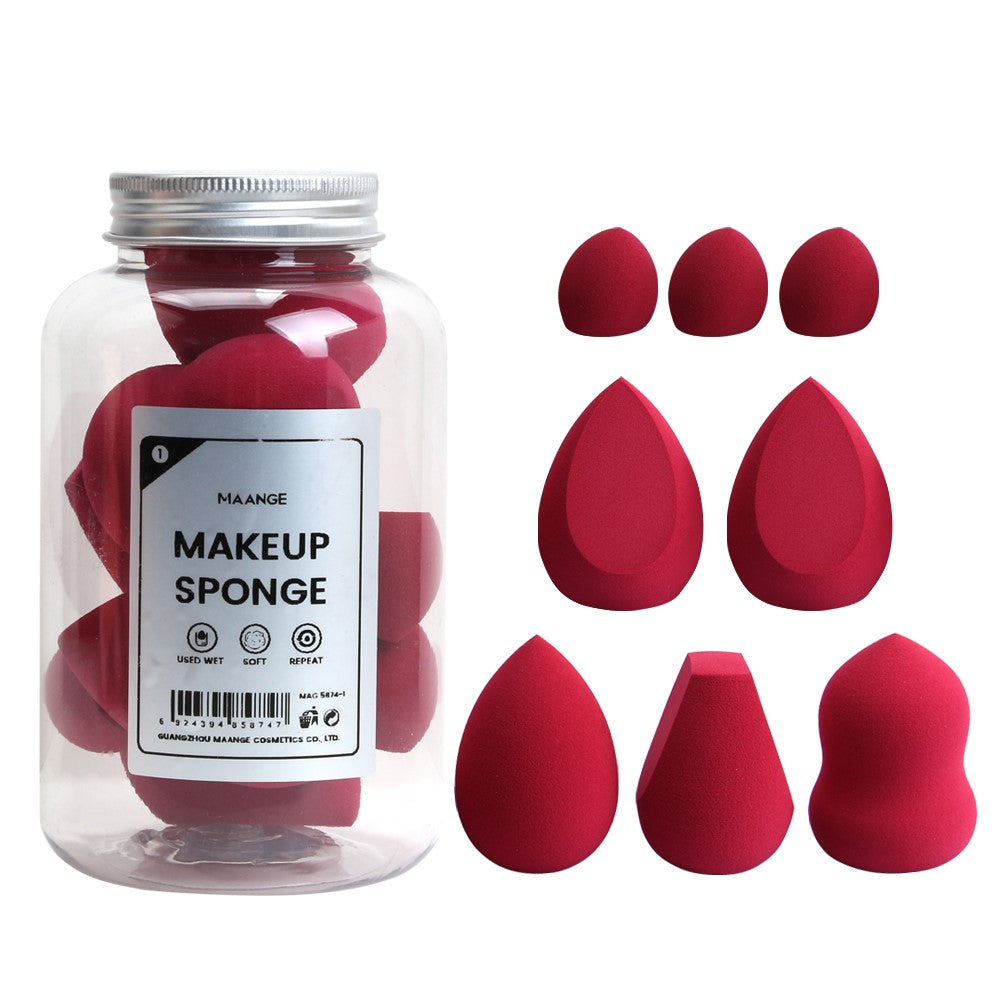 8pcs Makeup Sponge Cosmetic Puff For Foundation Concealer