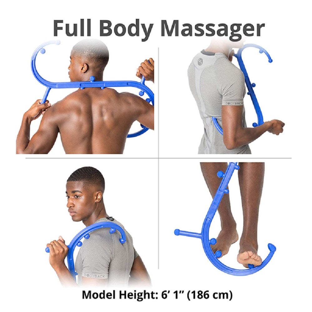 Trigger point back massager for body pain relief