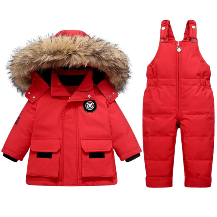 2pcs baby winter warm down jackets