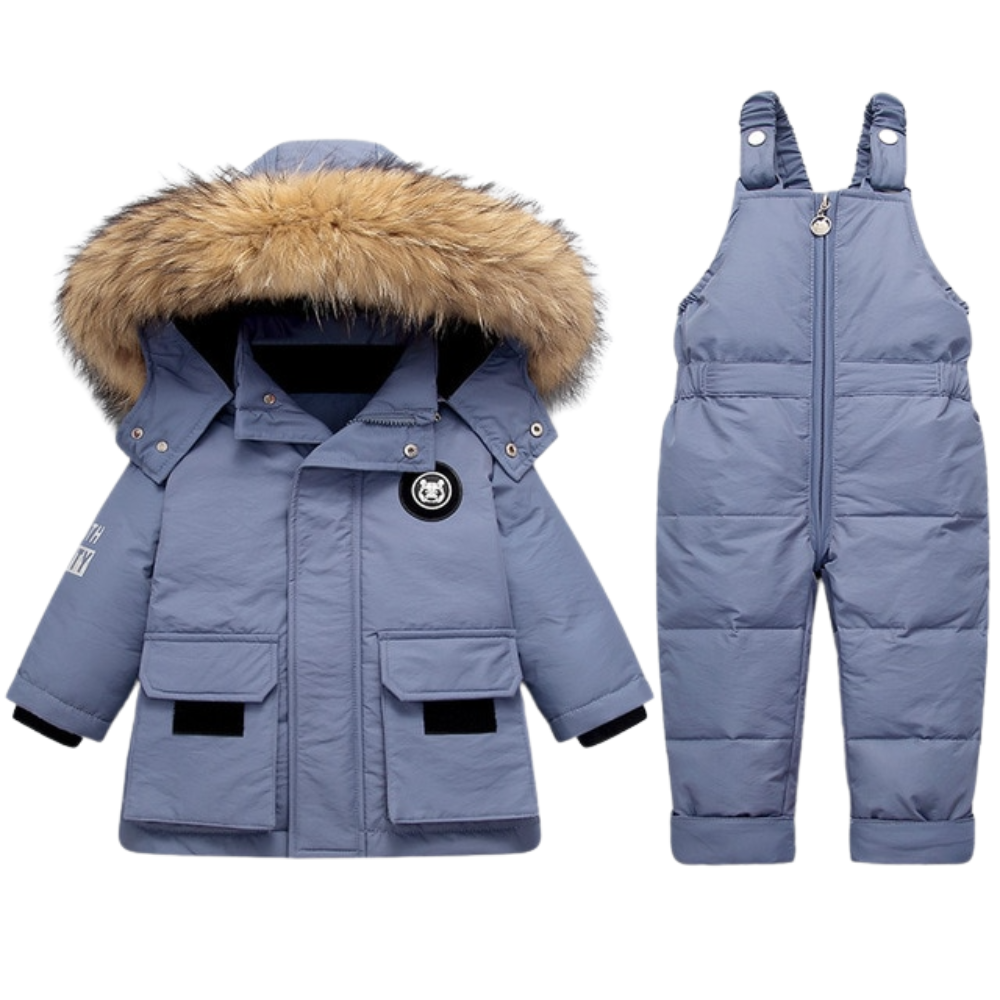 2pcs baby winter warm down jackets