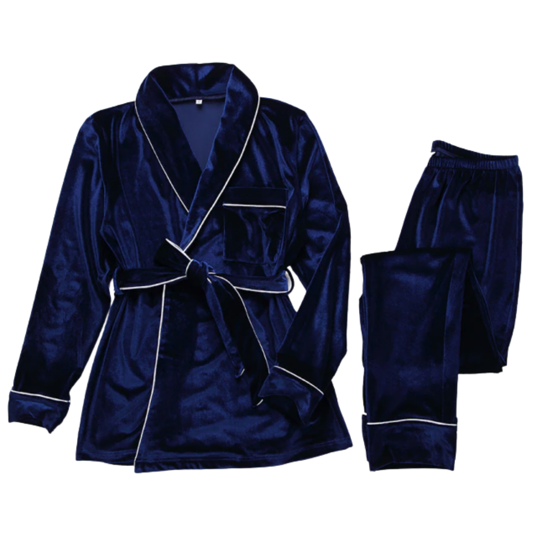 Women's flannel fleece soft night suit pyjama sets