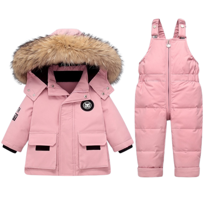 2pcs baby winter warm down jackets