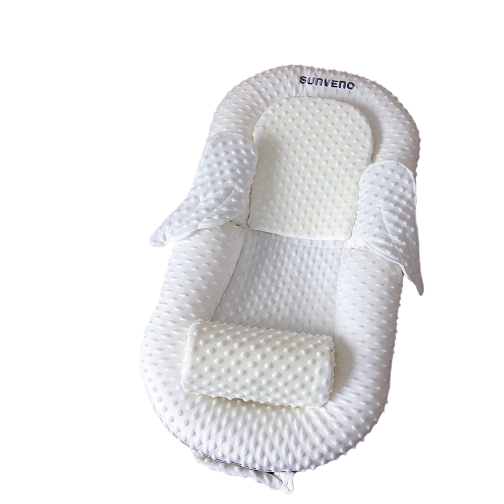 Portable baby nest infant lounger bed