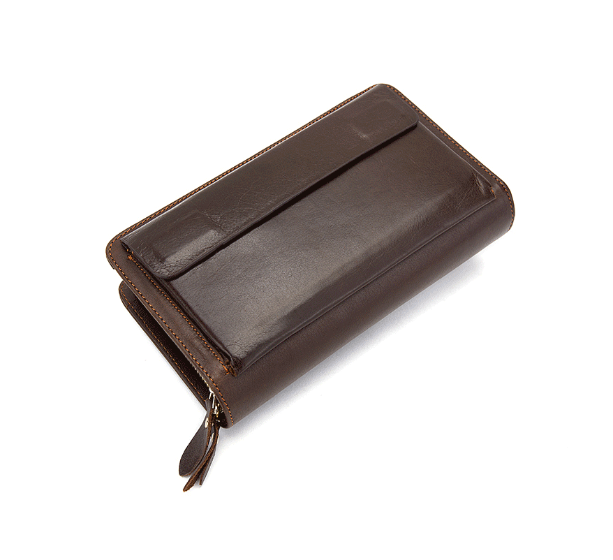 Men's Wallet Genuine Leather Clutch Bag
