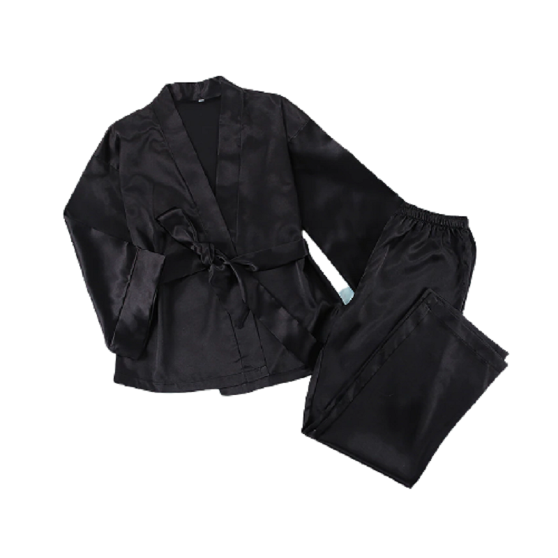 Women's satin pyjamas set