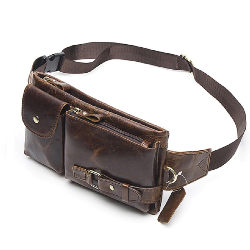 Genuine Leather Waist Packs iciCosmetic