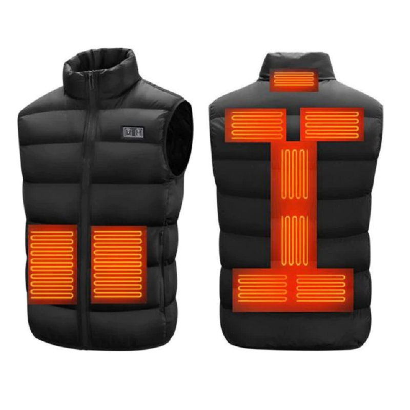 9 Heated Vest Zones Electric Heated Jacket