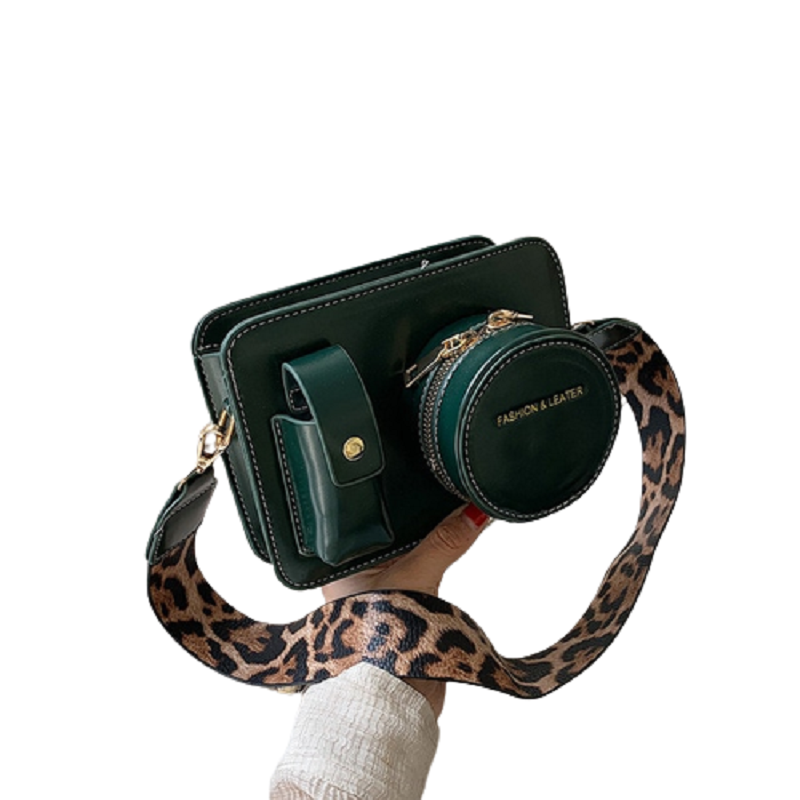 Vintage camera shape women's shoulder bags