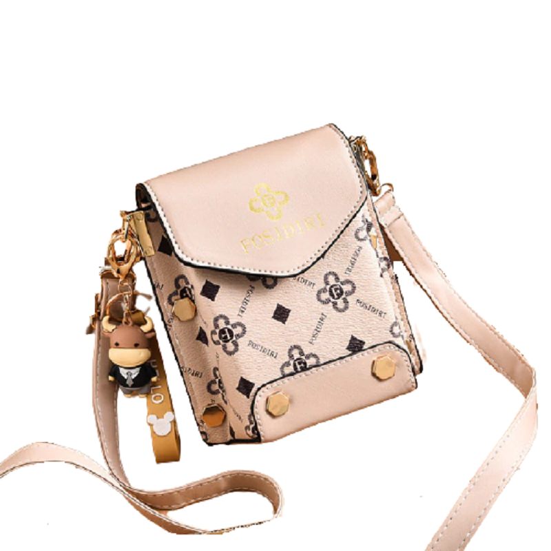 Luxury PU leather lady crossbody shoulder bag