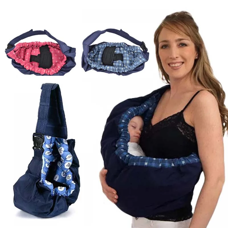 Ring sling baby carrier