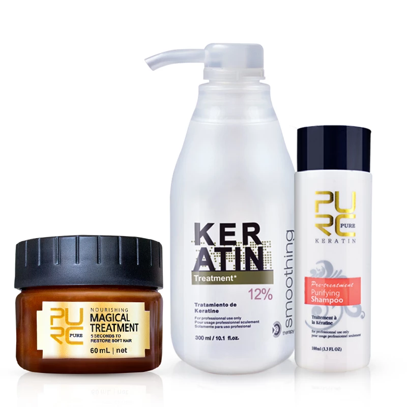 Keratin treatment & magical hair mask repair set iciCosmetic