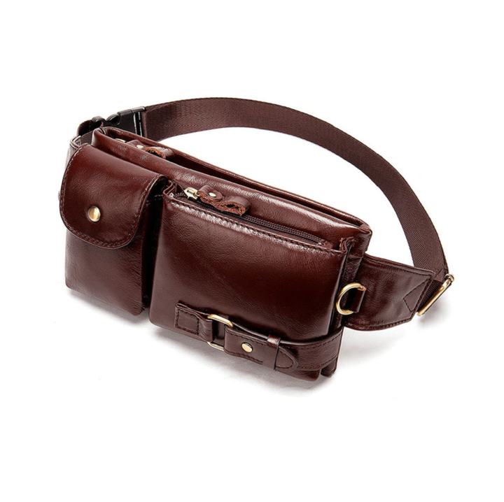 Genuine Leather Waist Packs iciCosmetic