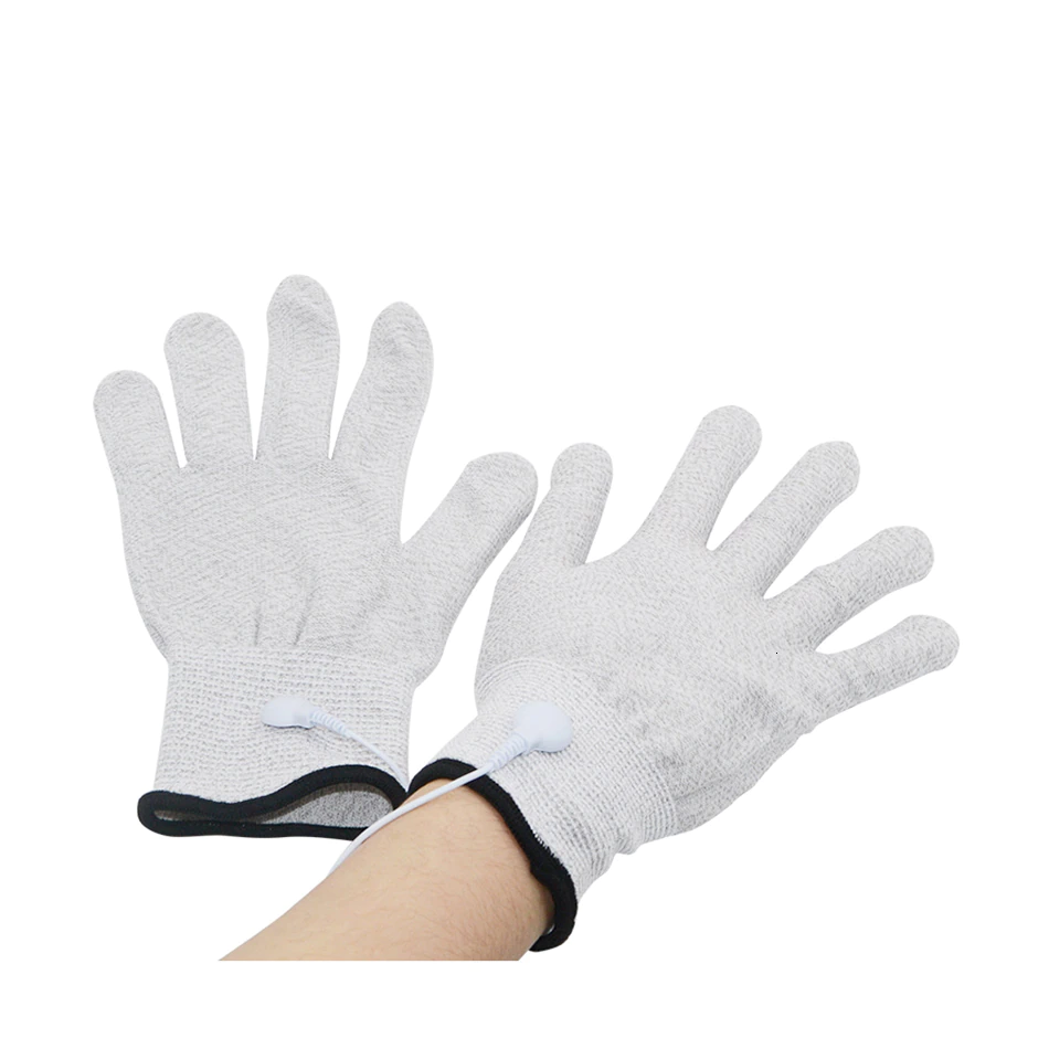 Breathable Fiber Electrotherapy Massager Gloves