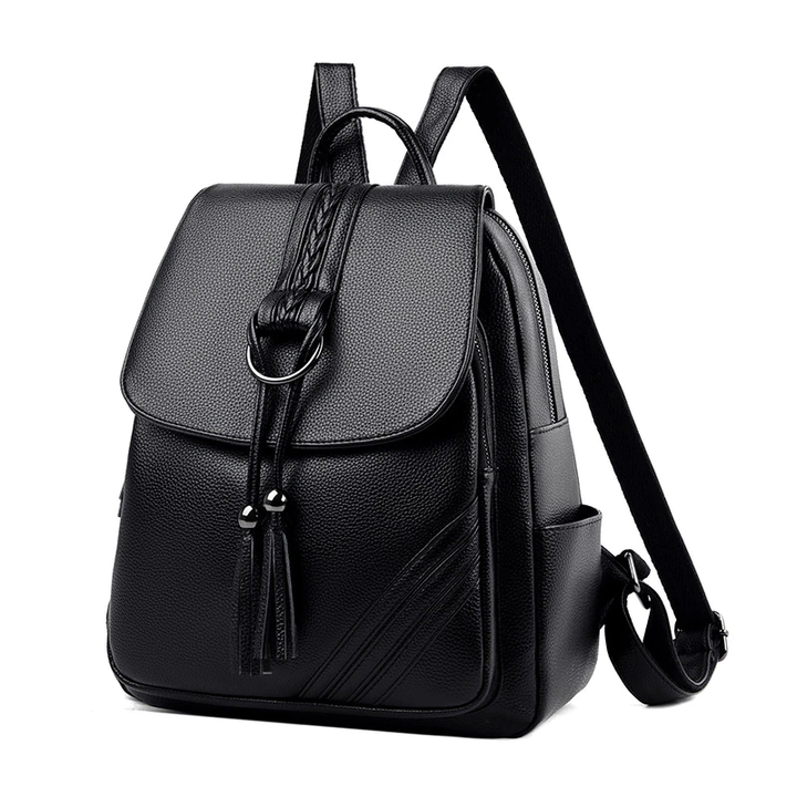 Women Backpacks Soft Leather Fashion Back Bag