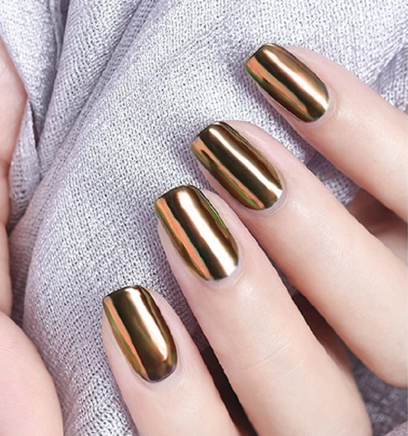 Nail art glitter mirror pen nail