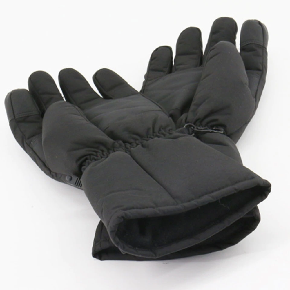 Waterproof heated touch screen heated winter gloves