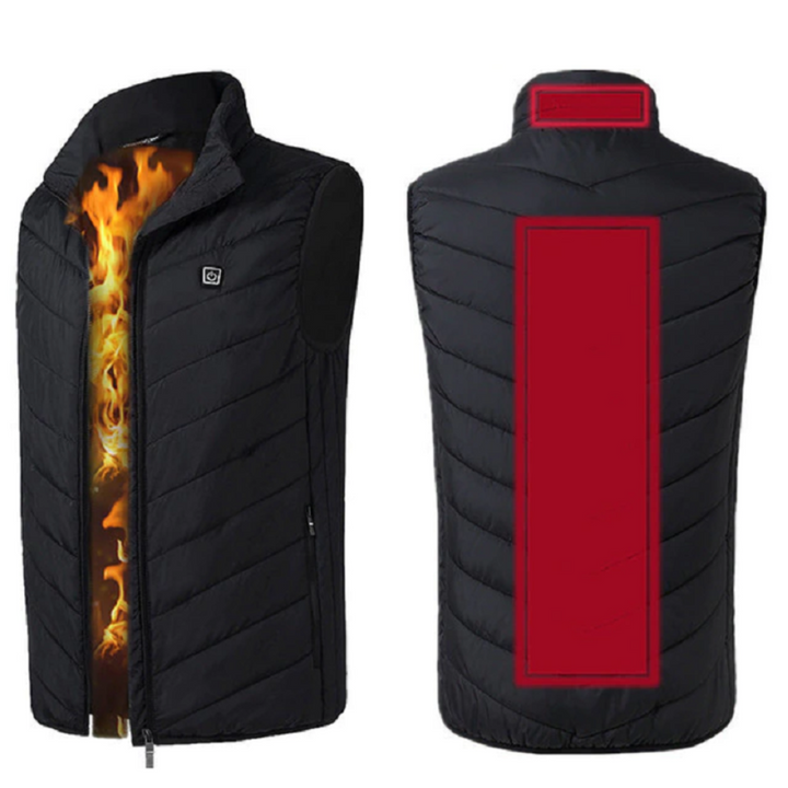 9 areas heated vest thermal winter jacket