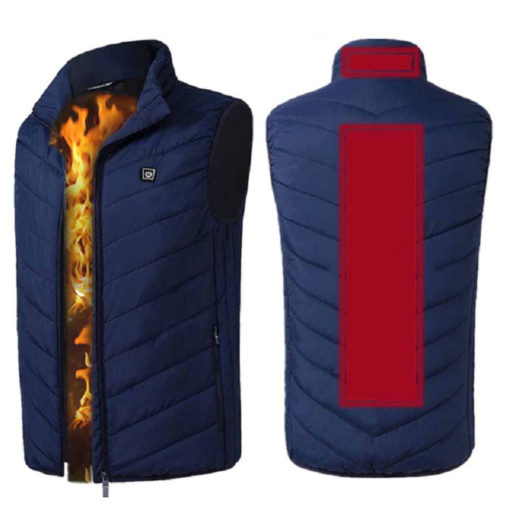 9 areas heated vest thermal winter jacket