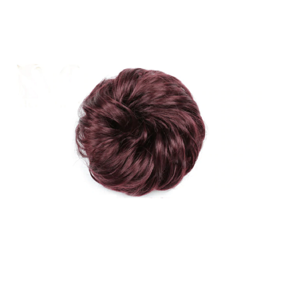 Synthetic Messy Bun Hair Extension – Elastic Chignon Donut