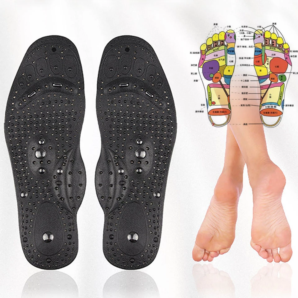 Magnetic Insole Foot Acupuncture Point Therapy