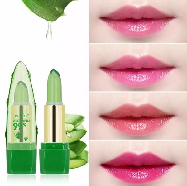 Aloe Vera Lip Balm - Moisturizing and Color Changing