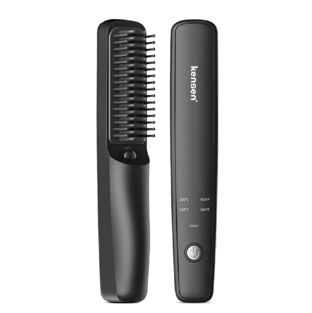 Wireless Negative Ion hair straightener comb