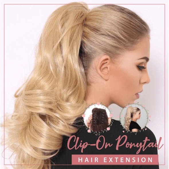 Clip-on ponytail iciCosmetic