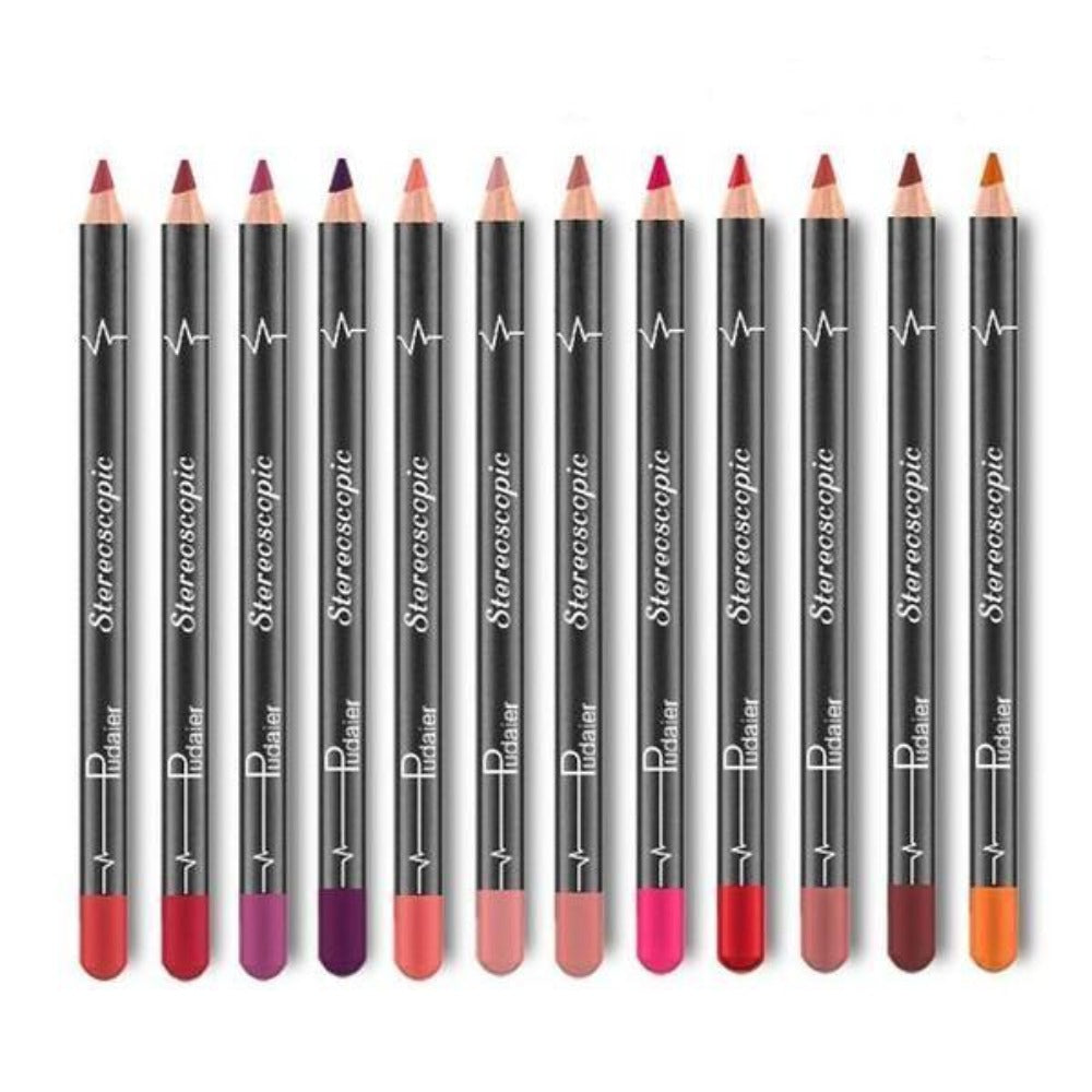 12pcs Lip Liner Pencil