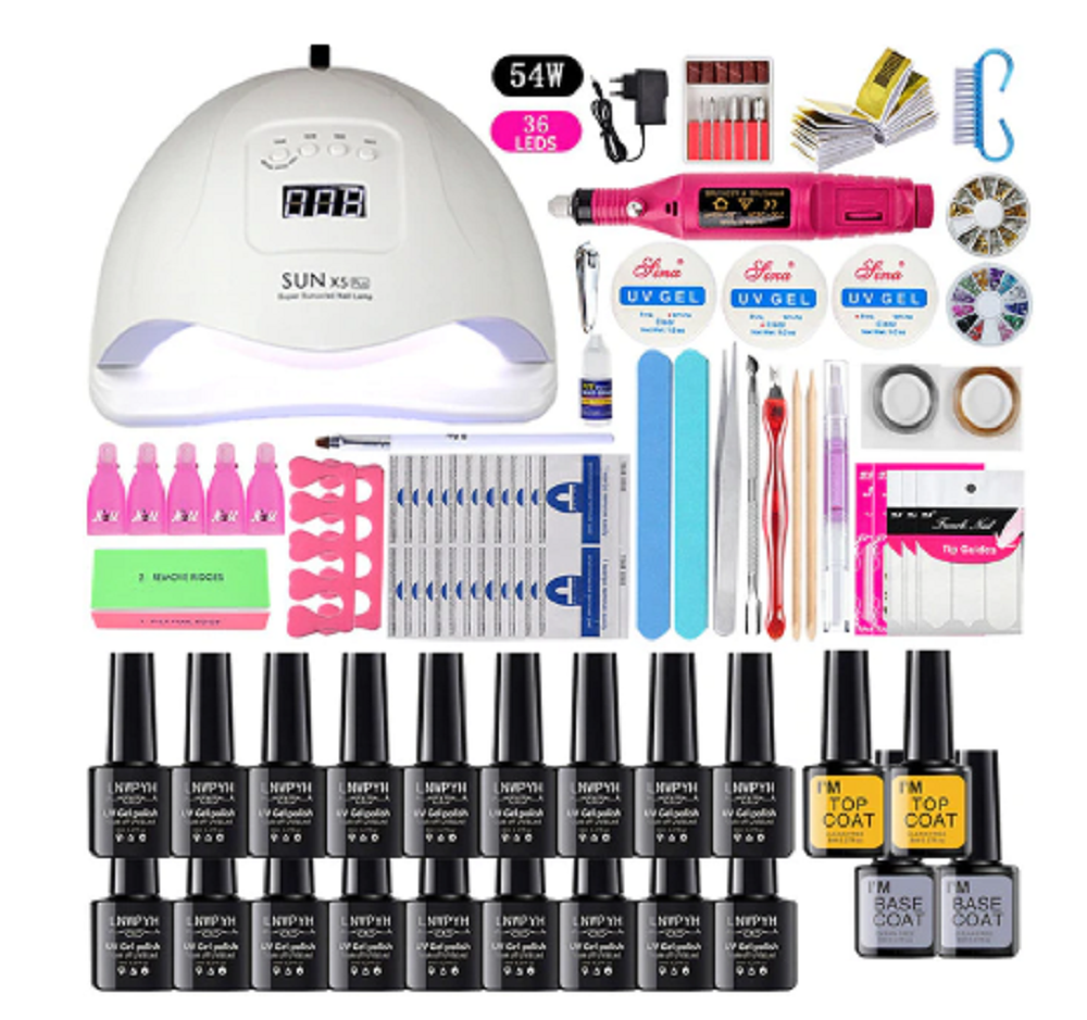 18/12 pcs Nail Gel Polish Kit iciCosmetic