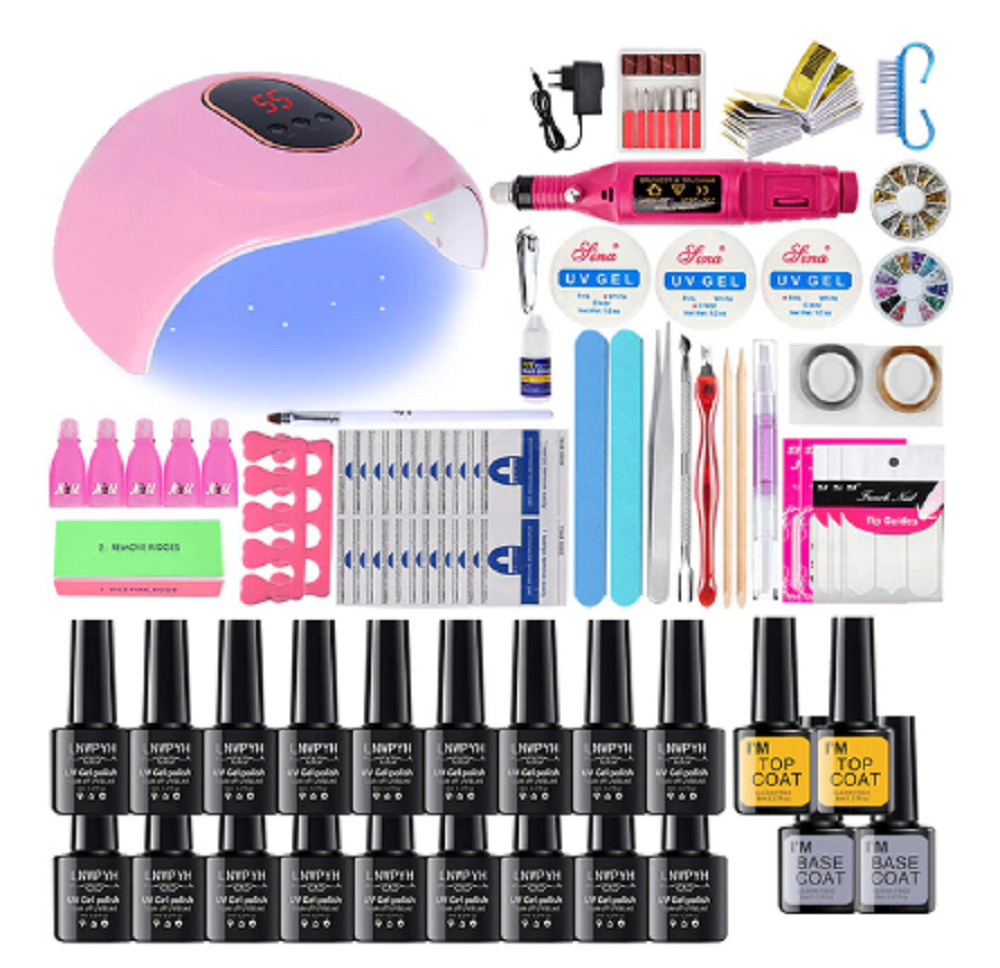 18/12 pcs Nail Gel Polish Kit iciCosmetic